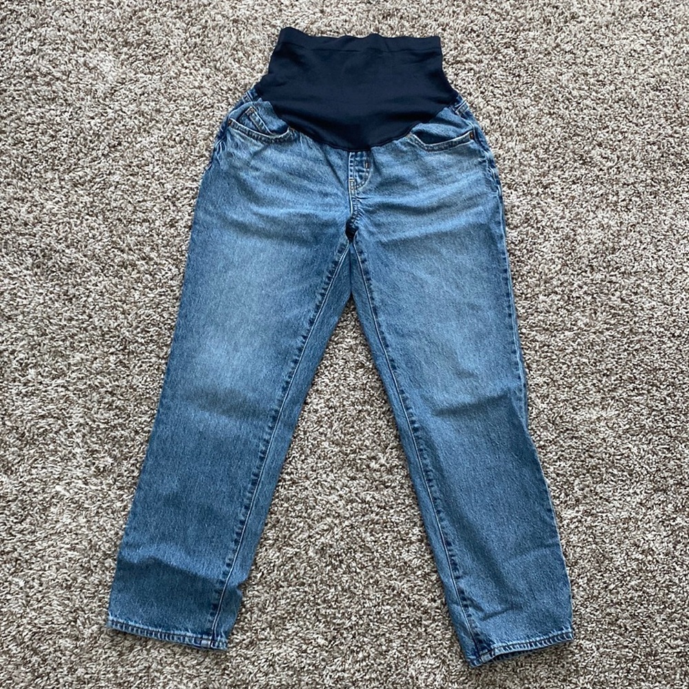 Maternity jeans, full panel